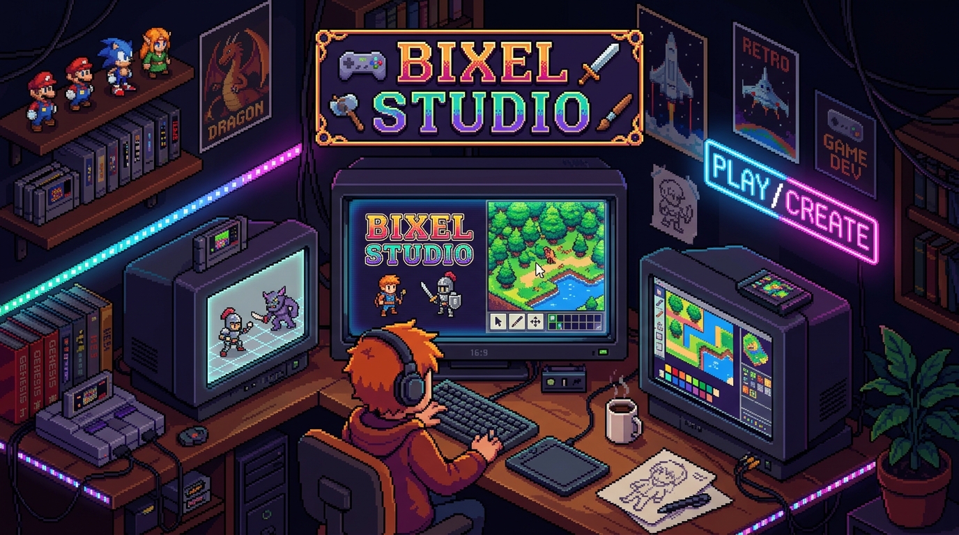 Bixel Studio Workspace